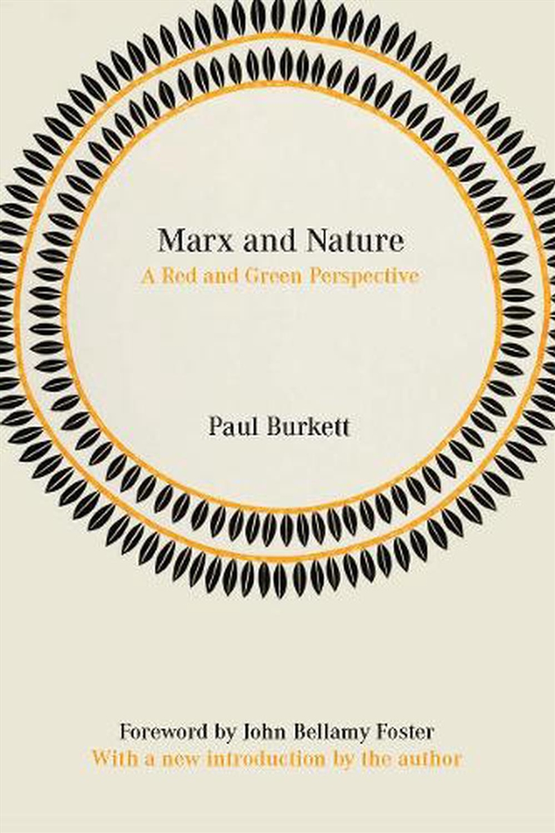 Marx and Nature/Product Detail/Politics & Government