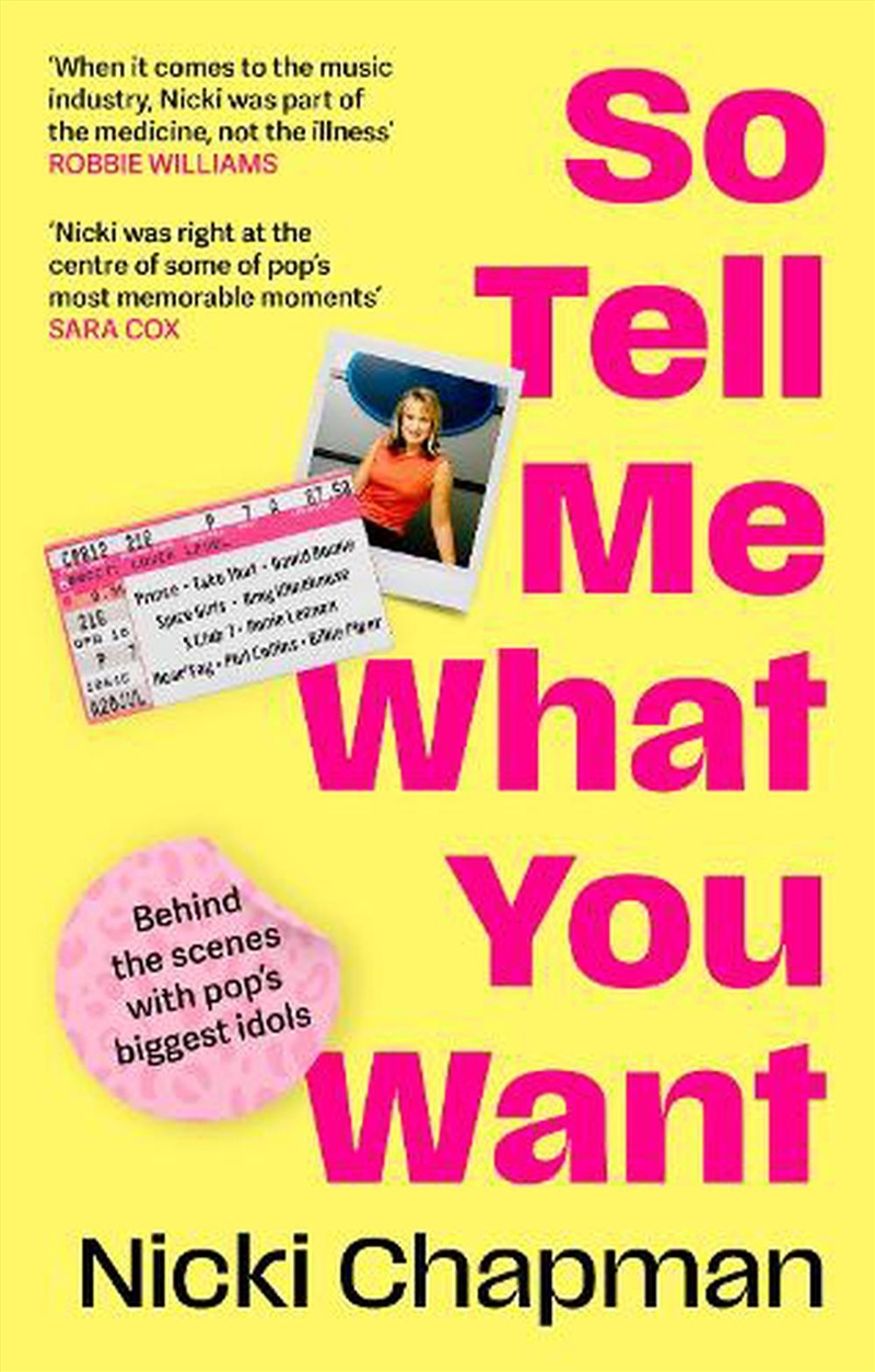So Tell Me What You Want/Product Detail/Arts & Entertainment