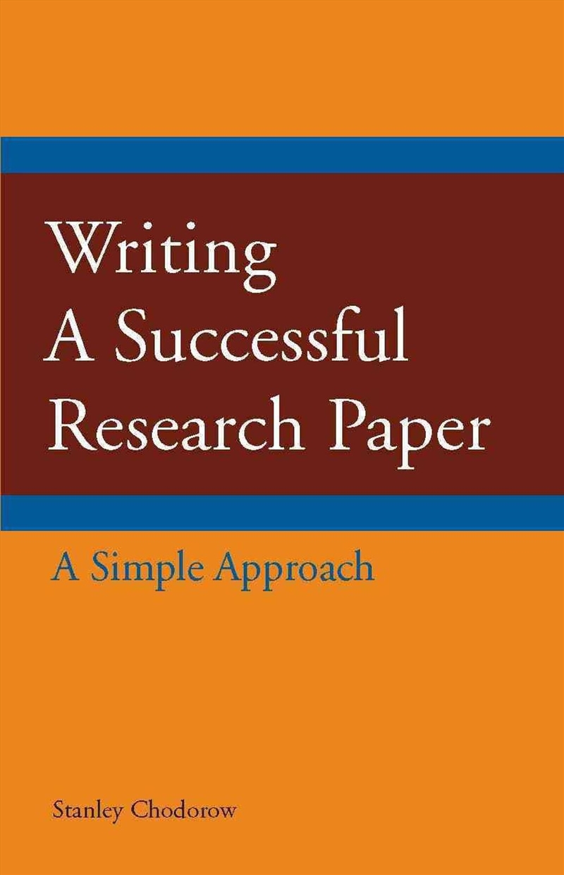 Writing a Successful Research Paper/Product Detail/Reference & Encylopaedias