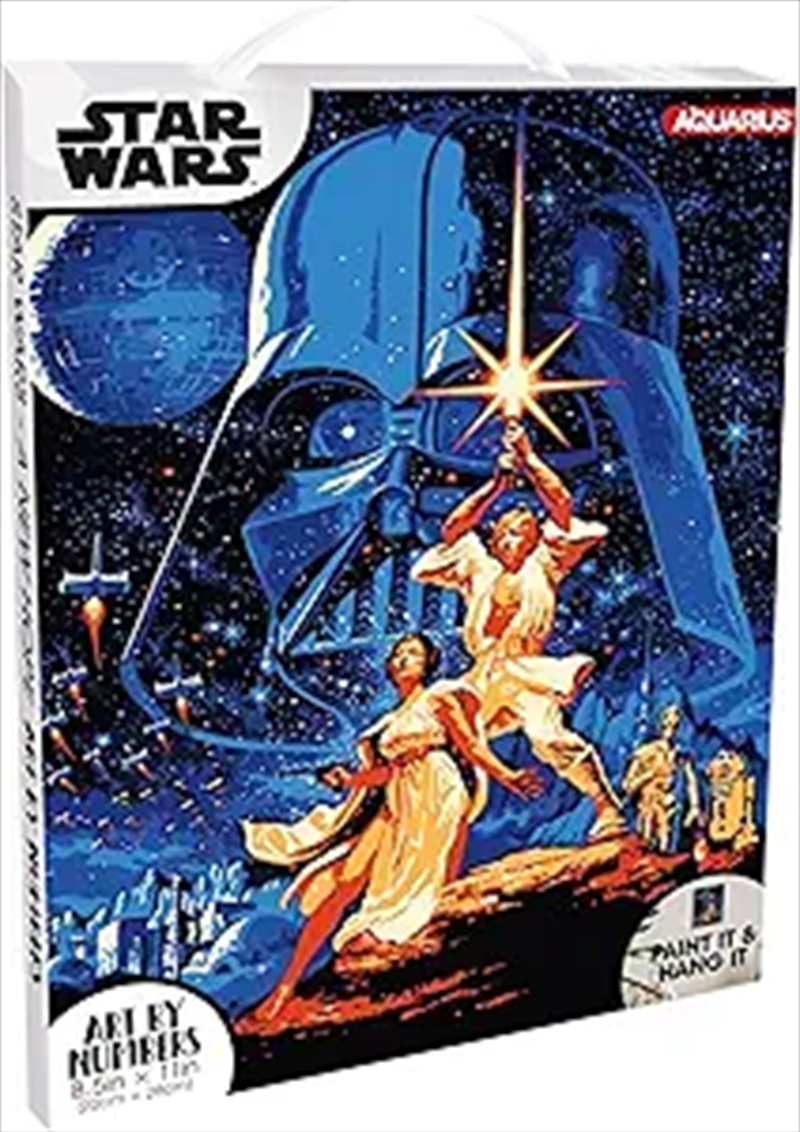 Star Wars Mini Art By Numbers (A New Hope)/Product Detail/Arts & Craft
