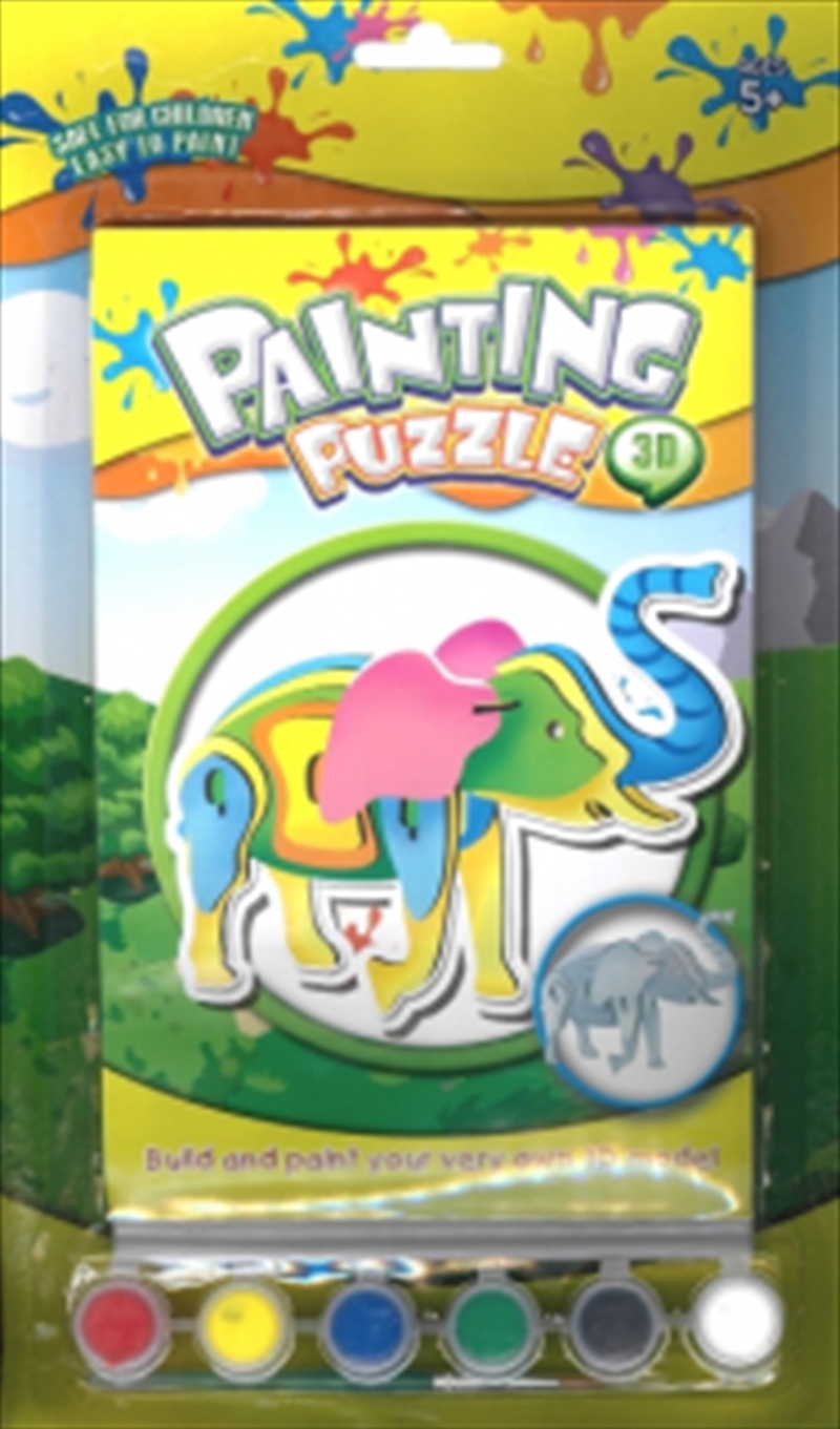 Painting Puzzle 3D: Elephant/Product Detail/Arts & Craft