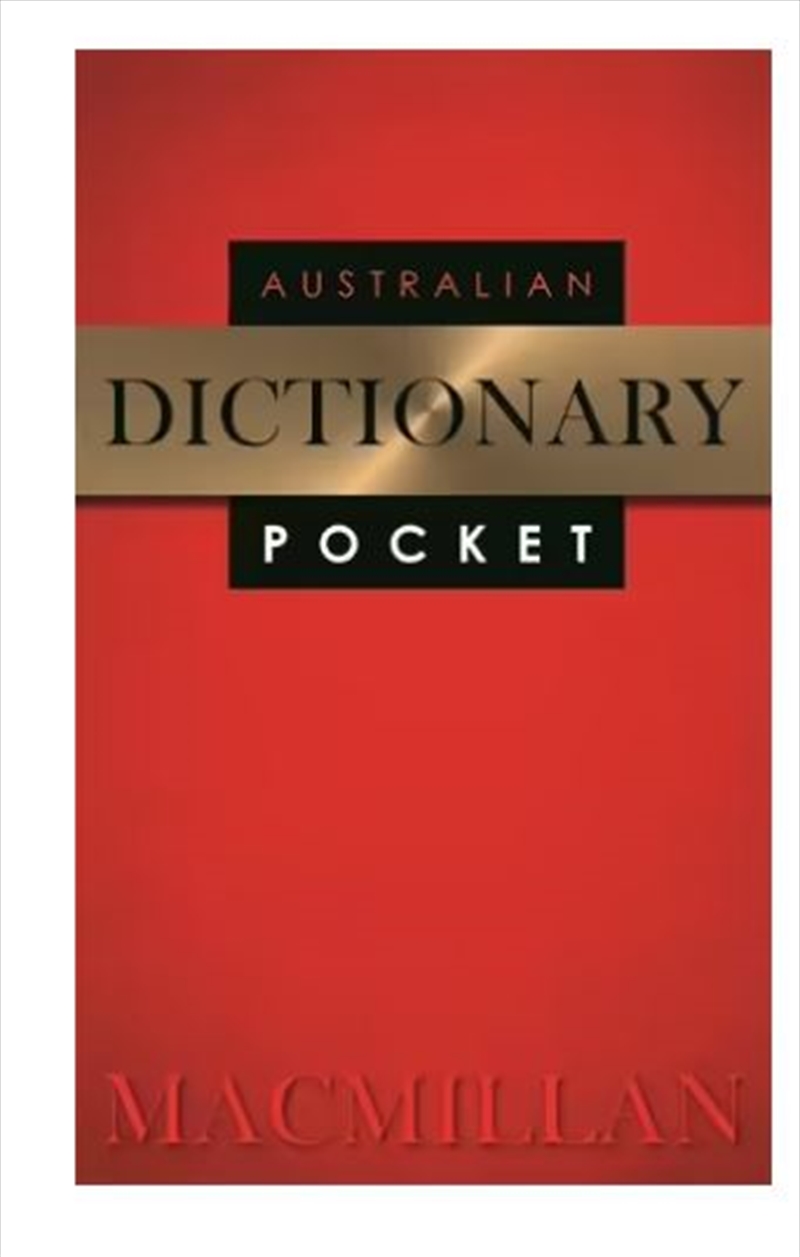 Macmillan Australian Pocket Dictionary/Product Detail/Reference & Encylopaedias