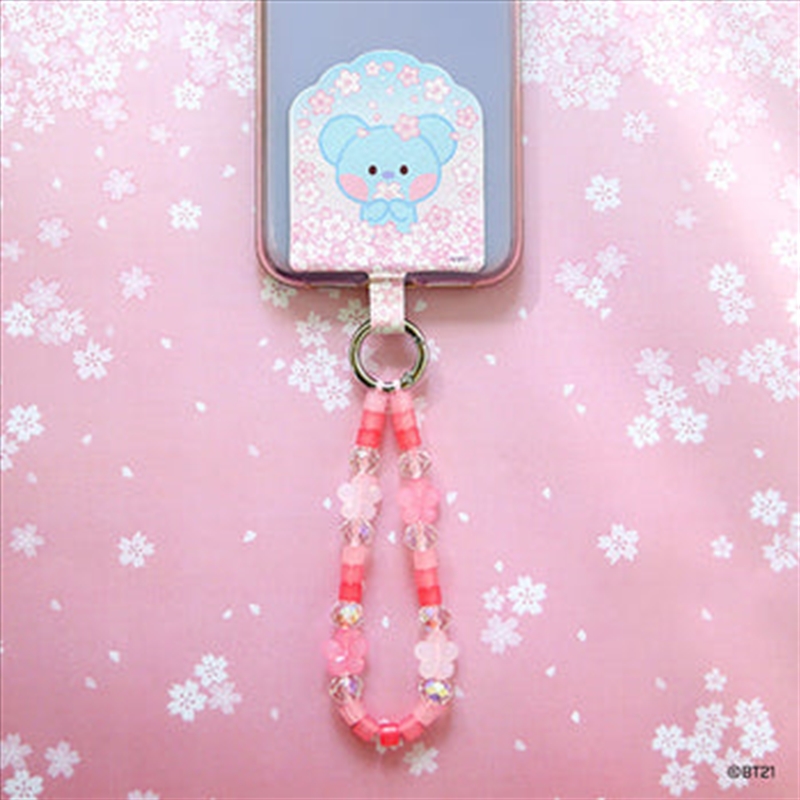 Bt21 - Cherry Blossom Minini Phone Tag Holder Koya/Product Detail/KPOP Merch