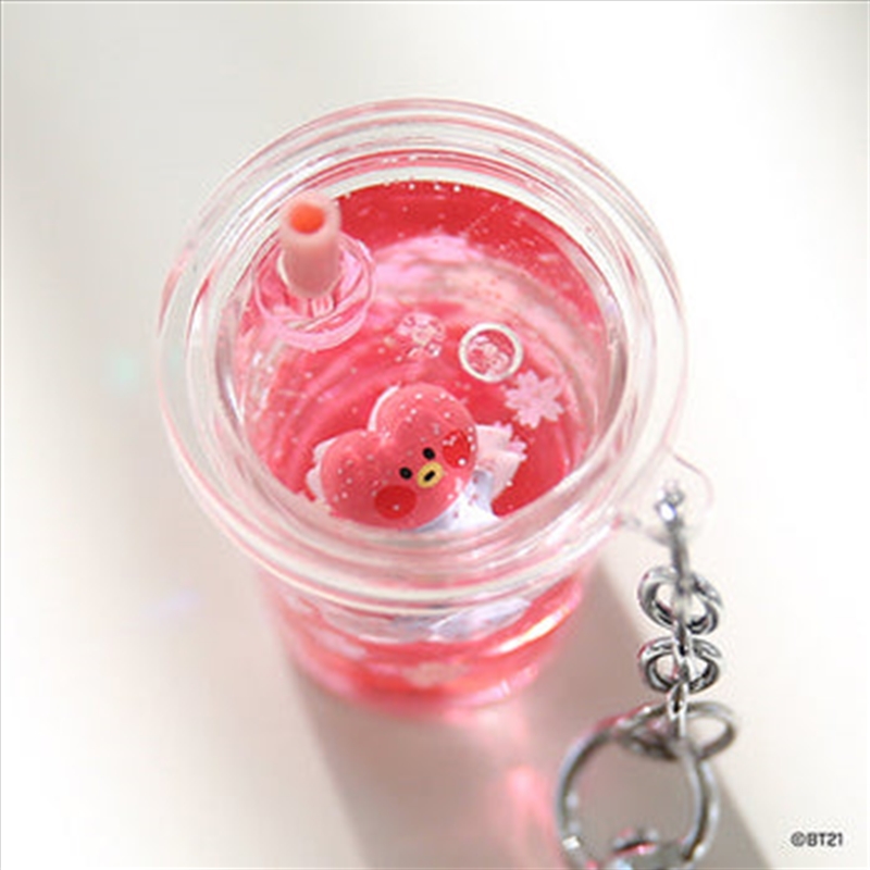 Bt21 - Cherry Blossom Minini Water Keyring Tata/Product Detail/KPOP Merch
