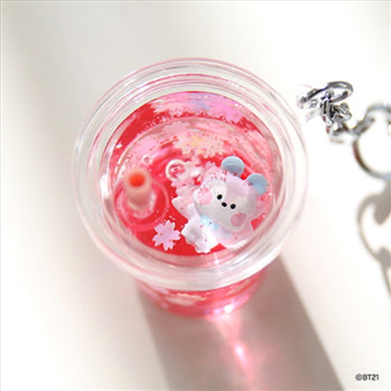 Bt21 - Cherry Blossom Minini Water Keyring Mang/Product Detail/KPOP Merch