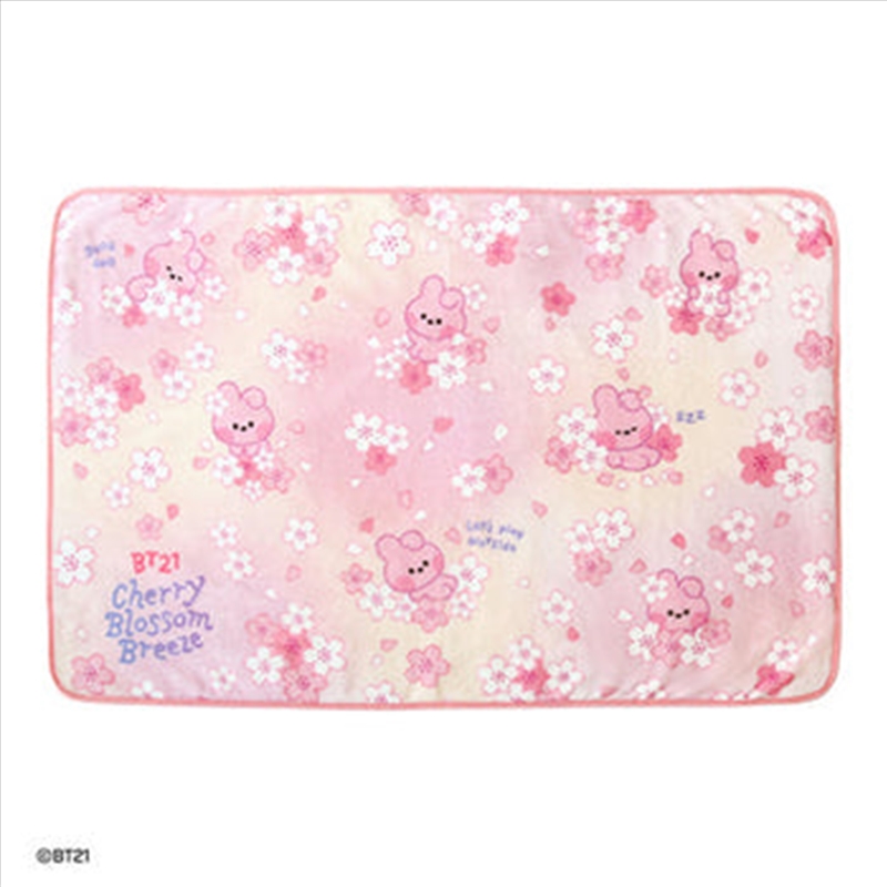 Bt21 - Cherry Blossom Minini Blanket Cooky/Product Detail/KPOP Merch