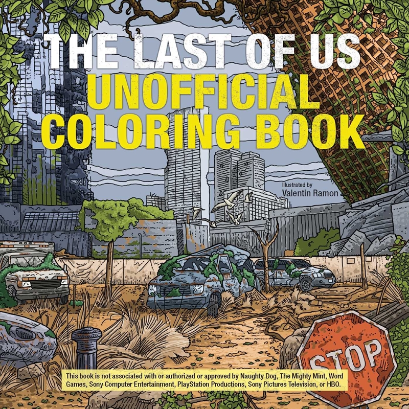 The Last Of Us Unofficial Coloring Book/Product Detail/Kids Activity Books