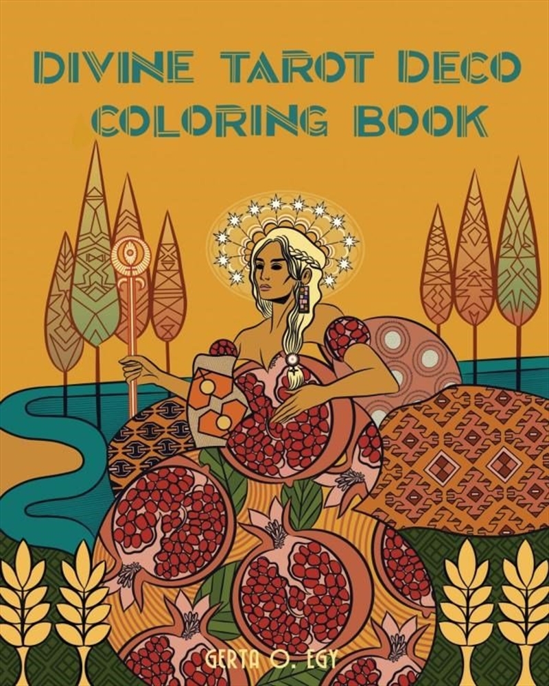 Divine Tarot Deco Coloring Book/Product Detail/Kids Activity Books