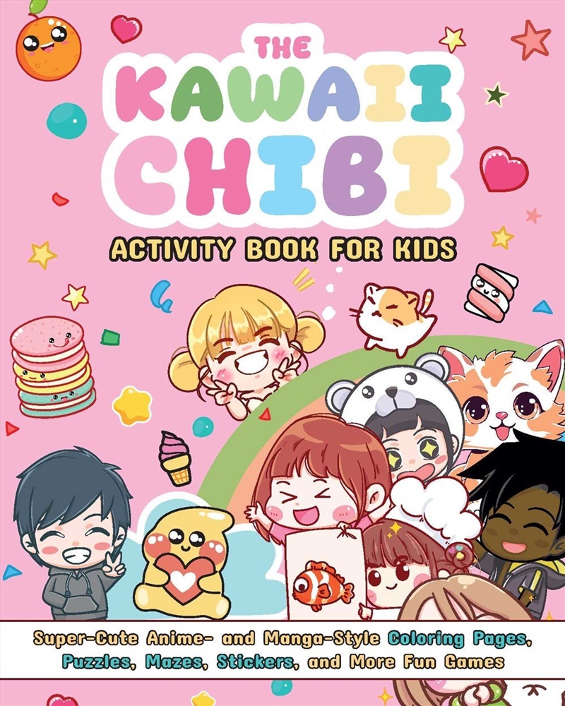 The Kawaii Chibi Activity Book For Kids/Product Detail/Childrens