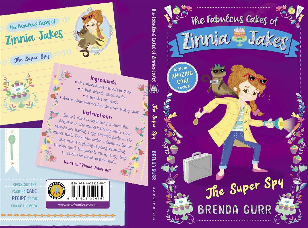 The Fabulous Cakes of Zinnia Jakes: The Super Spy/Product Detail/Childrens Fiction Books