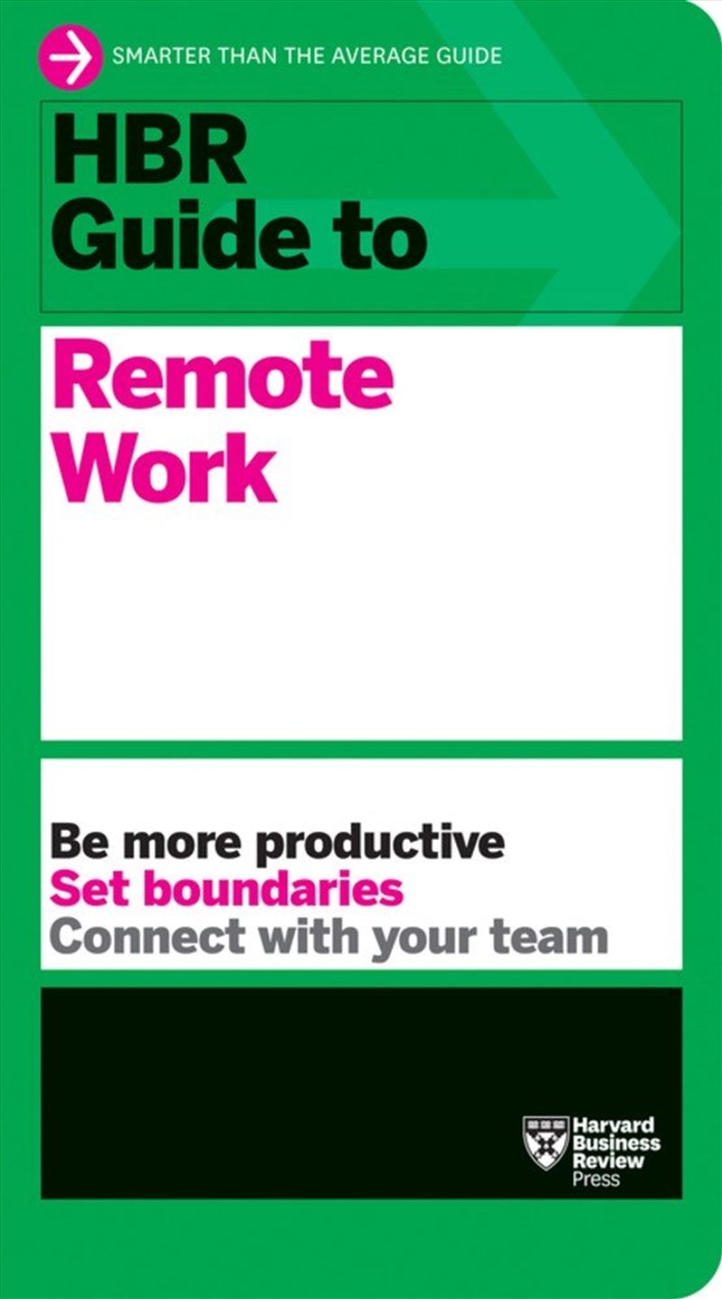 Hbr Guide To Remote Work/Product Detail/Reading