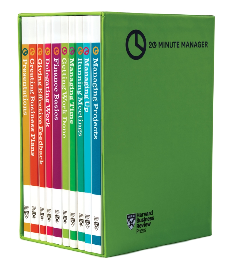 HBR 20-Minute Manager Boxed Set :10 Books :HBR 20-Minute Manager Series/Product Detail/Reading