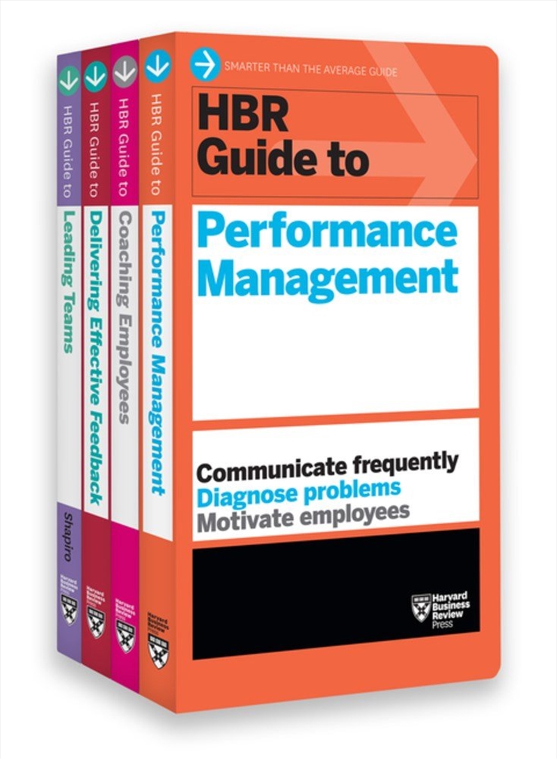 HBR Guides to Performance Management Collection :4 Books :HBR Guide Series/Product Detail/Reading