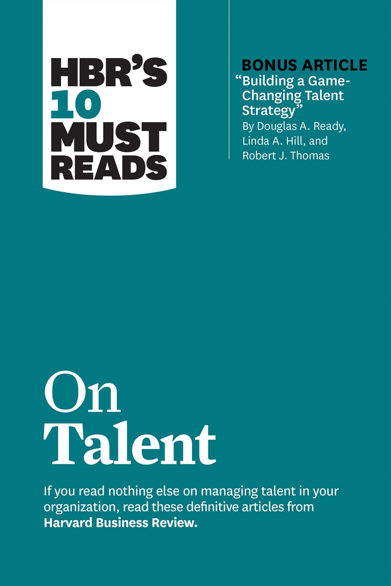 HBR's 10 Must Reads on Talent/Product Detail/Business Leadership & Management