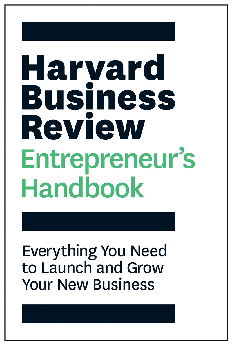 Harvard Business Review Entrepreneur's Handbook/Product Detail/Business Leadership & Management
