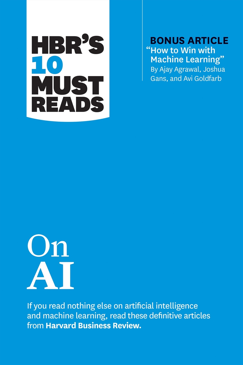 HBR's 10 Must Reads on AI/Product Detail/Computing & IT