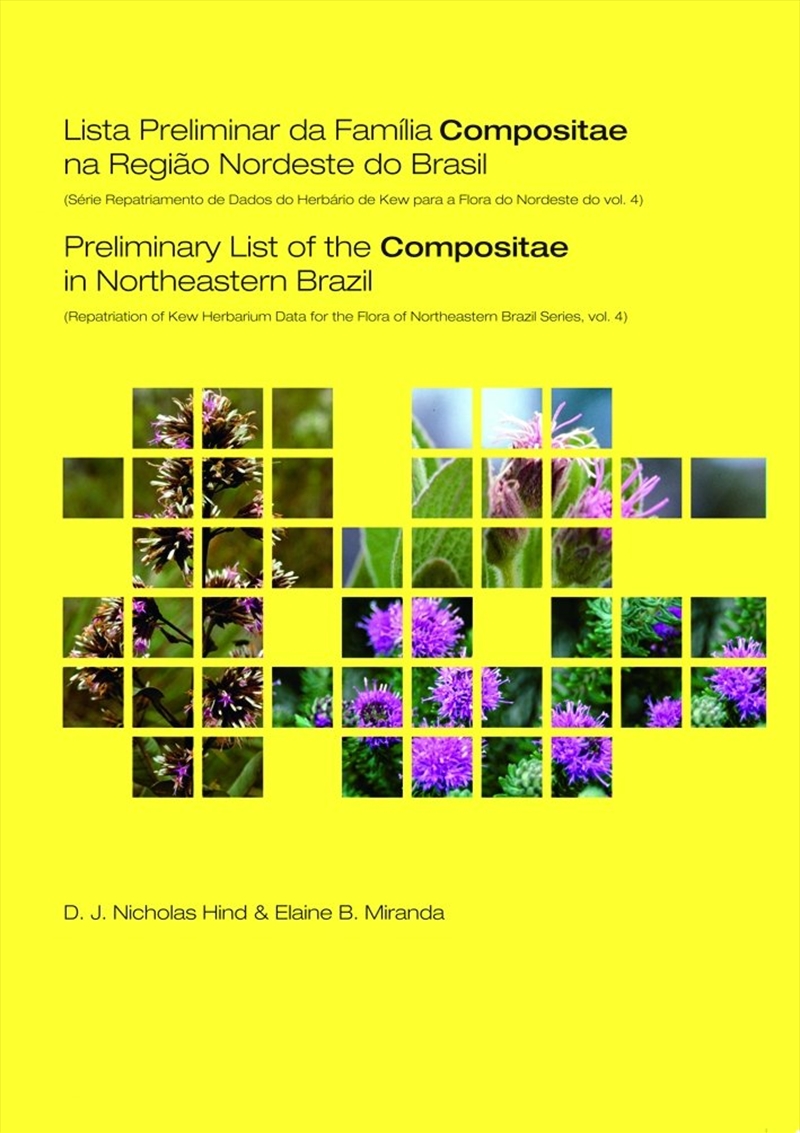 Preliminary List of the Compositae in Northeastern Brazil/Product Detail/Gardening