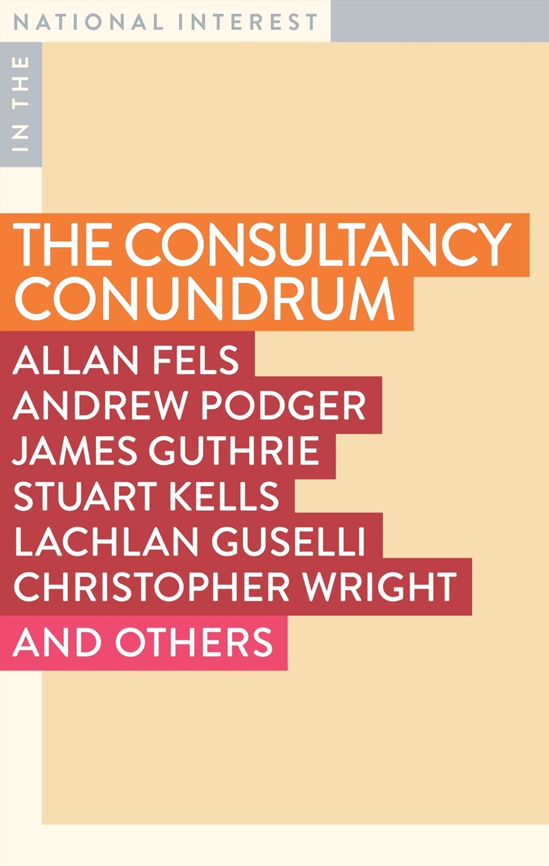 The Consultancy Conundrum/Product Detail/Politics & Government