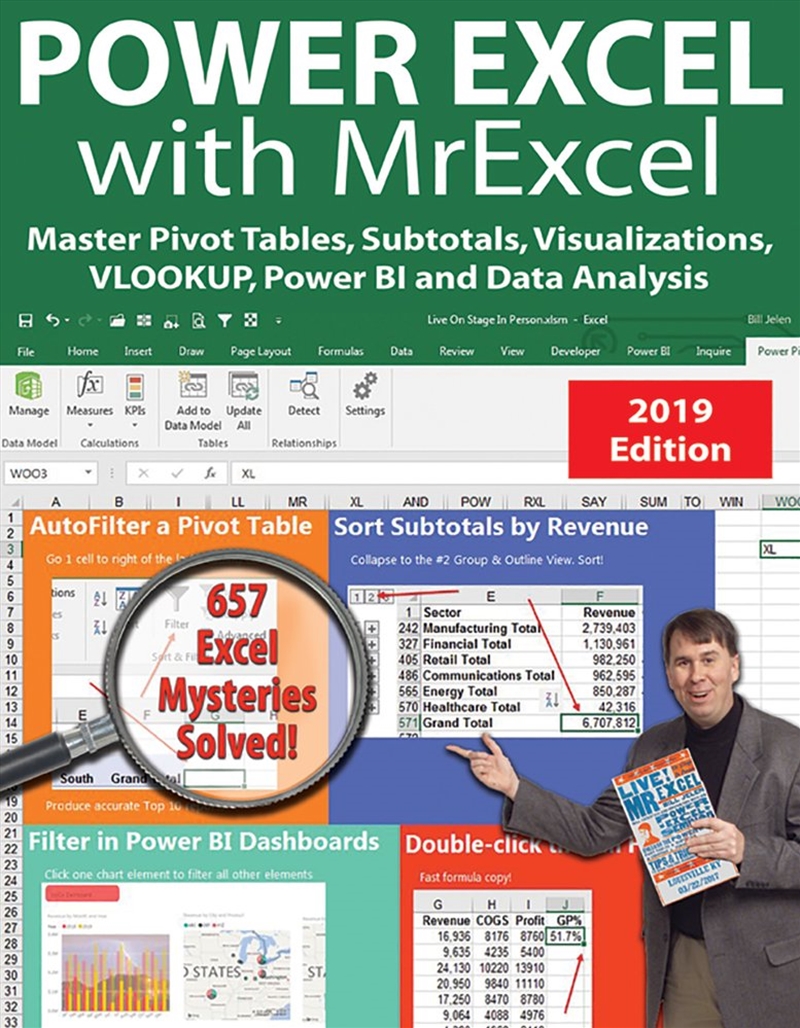 Power Excel 2019 with MrExcel/Product Detail/Computing & IT