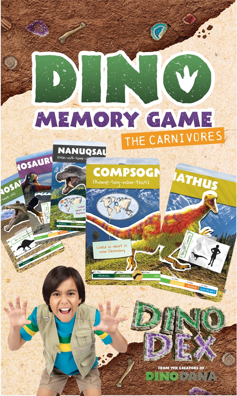Dino Memory Game: The Carnivores/Product Detail/Childrens