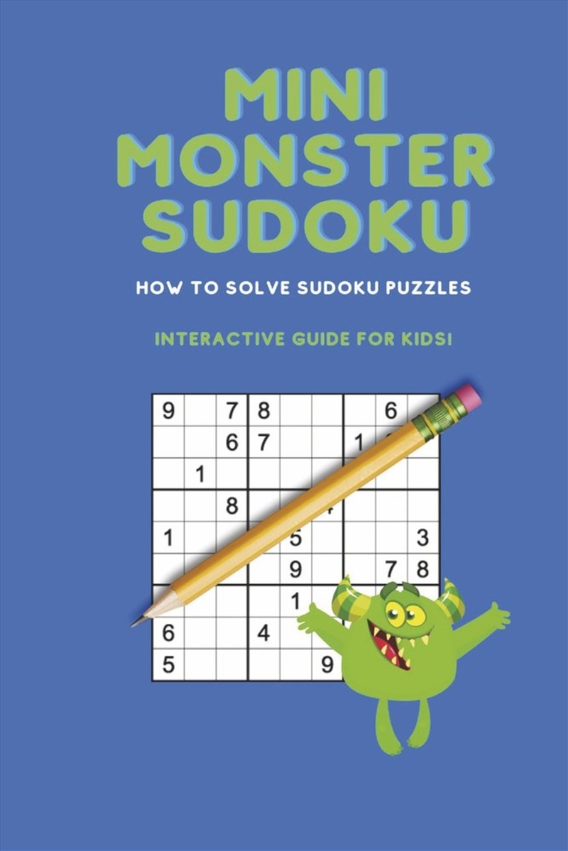 Mini Monster Sudoku/Product Detail/Childrens