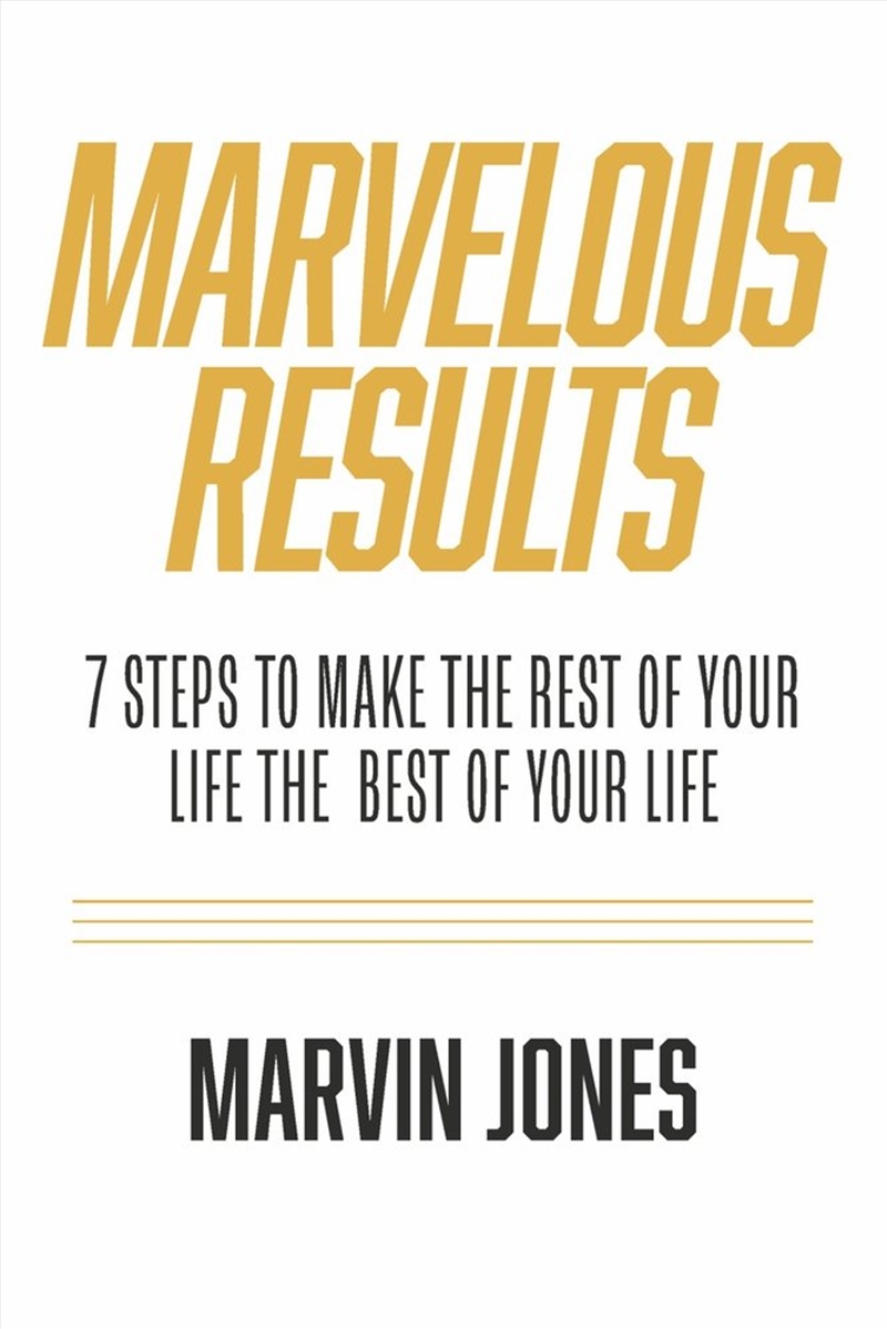 Marvelous Results/Product Detail/Self Help & Personal Development