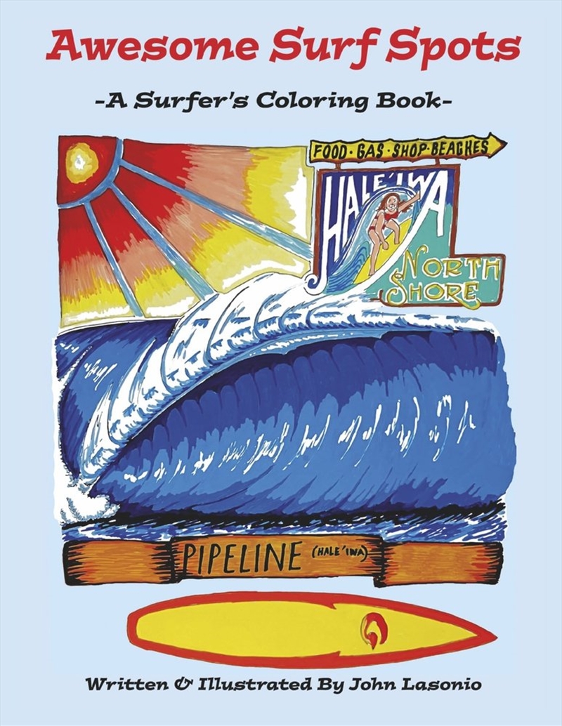 Awesome Surf Spots/Product Detail/Kids Activity Books