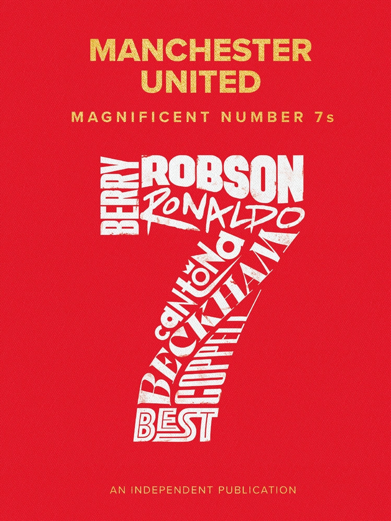 Manchester United Magnificent Number 7s/Product Detail/Sport & Recreation