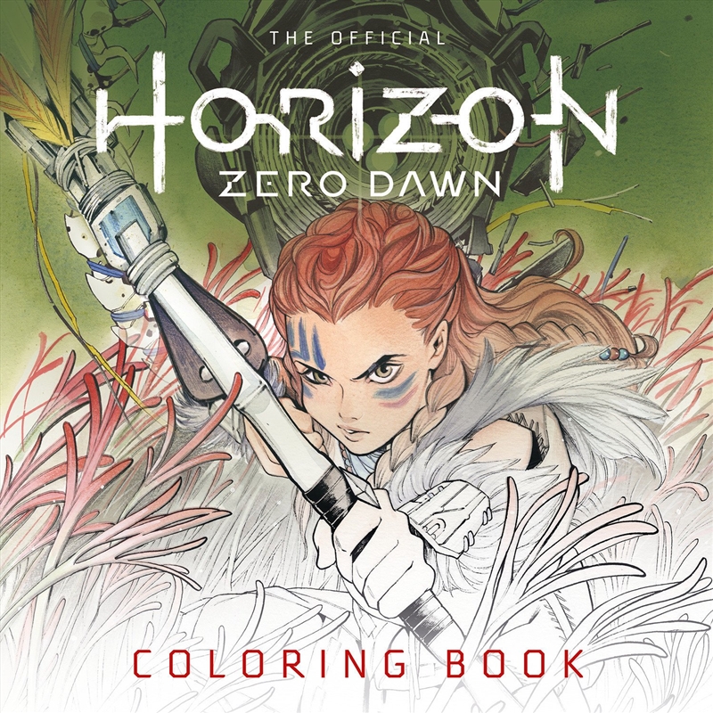 The Official Horizon Zero Dawn Coloring Book/Product Detail/Adults Colouring