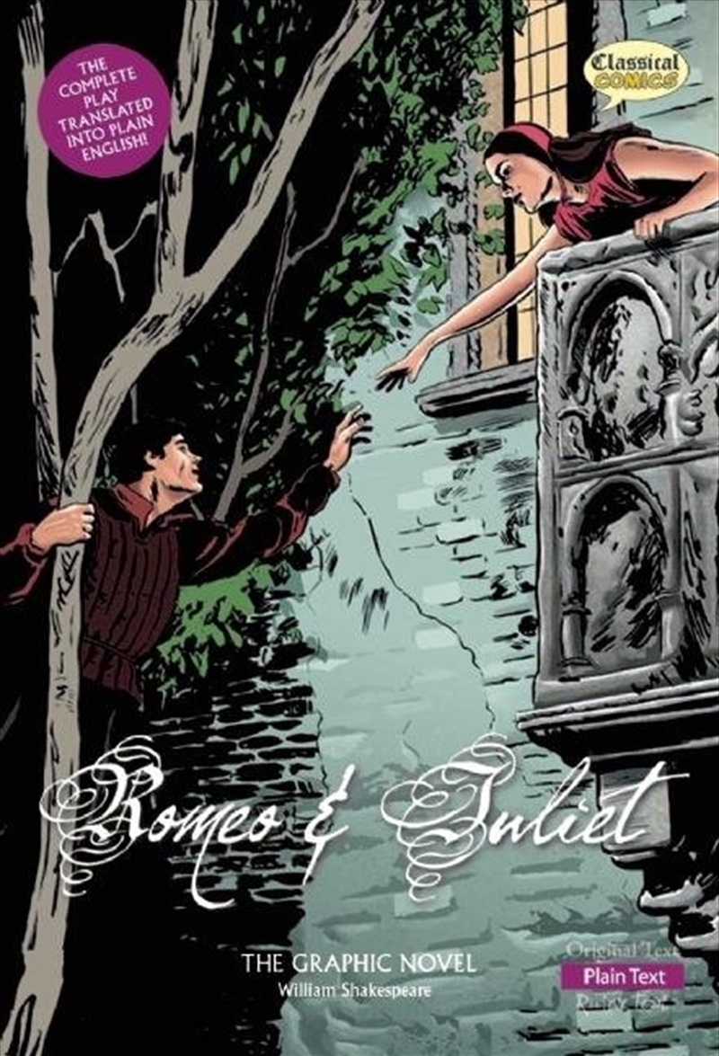 Romeo and Juliet The Graphic Novel: Plain Text/Product Detail/Literature & Poetry