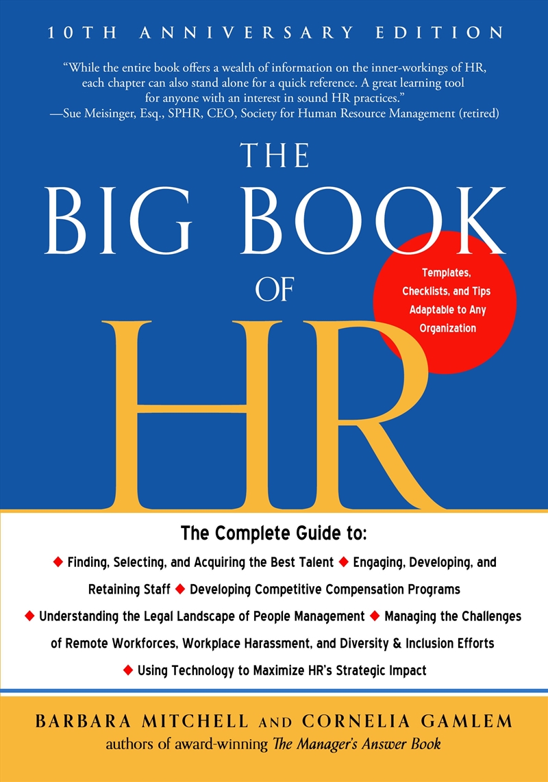 The Big Book of HR, 10th Anniversary Edition/Product Detail/Business Leadership & Management