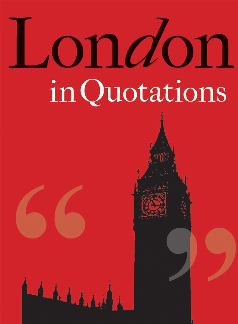 London in Quotations/Product Detail/Reference & Encylopaedias