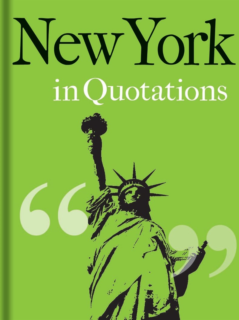 New York in Quotations/Product Detail/Reference & Encylopaedias