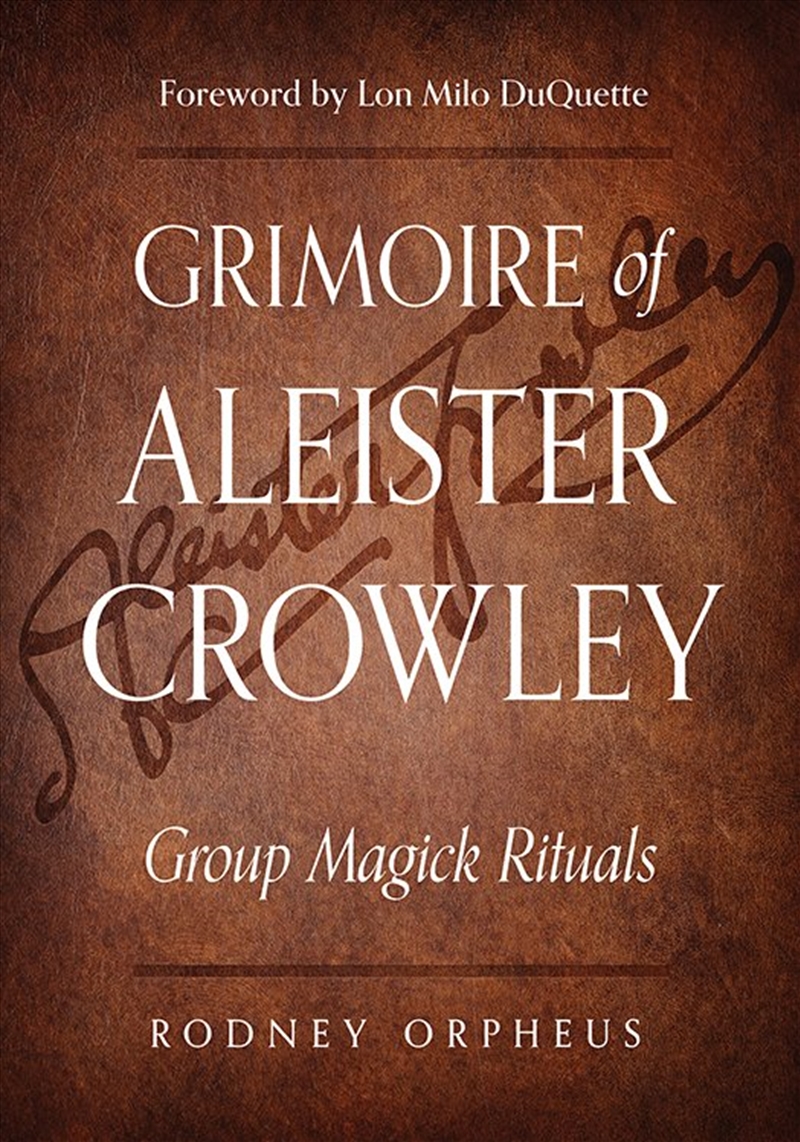 Grimoire of Aleister Crowley/Product Detail/Religion & Beliefs