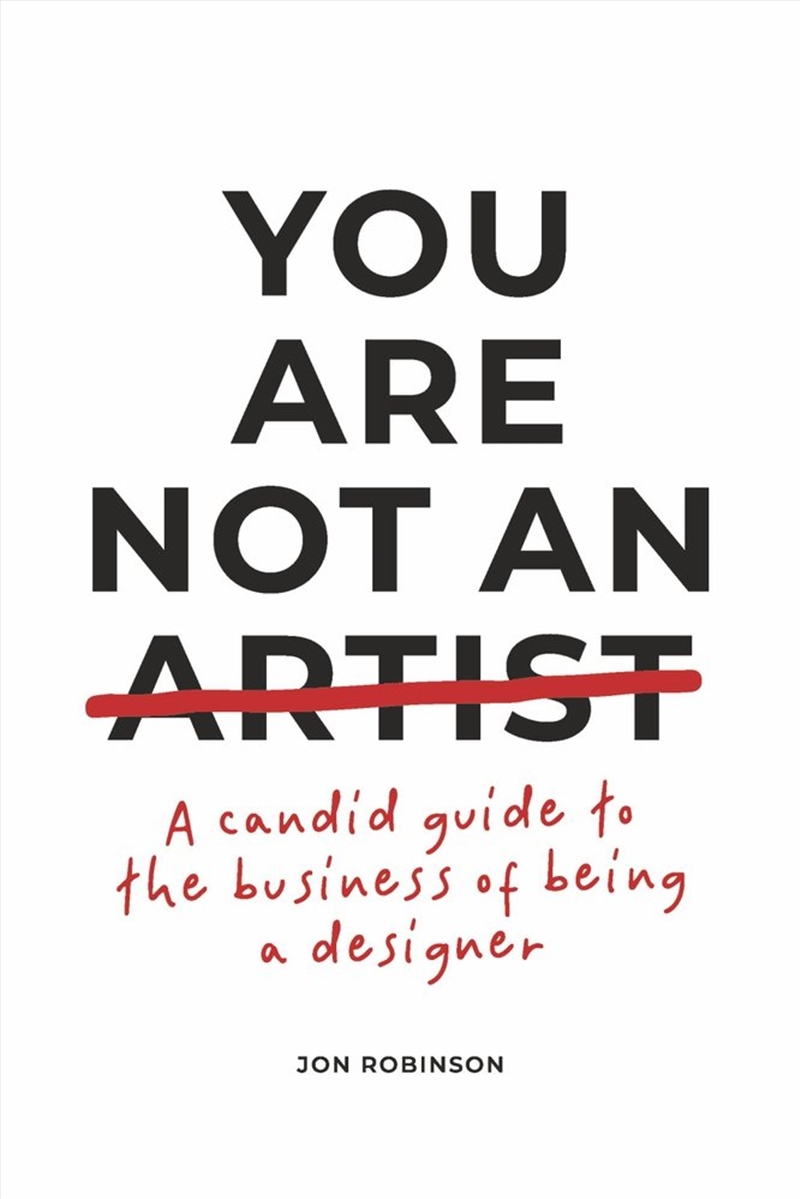 You Are Not an Artist/Product Detail/Education & Textbooks