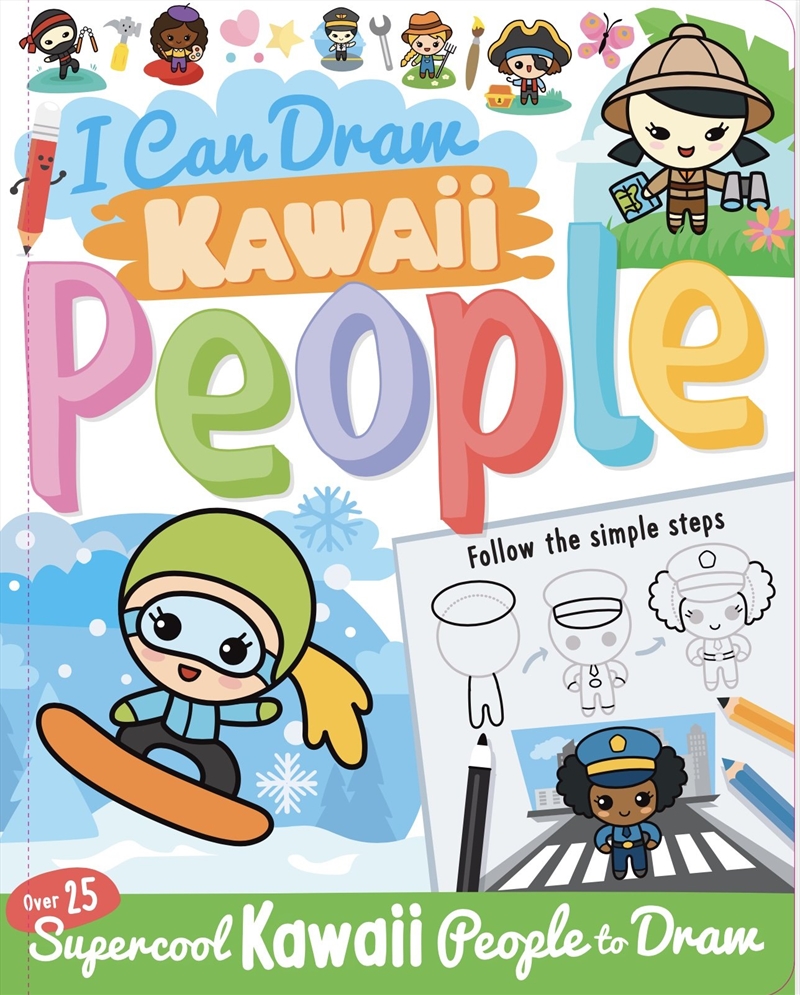 I Can Draw Kawaii People/Product Detail/Kids Activity Books