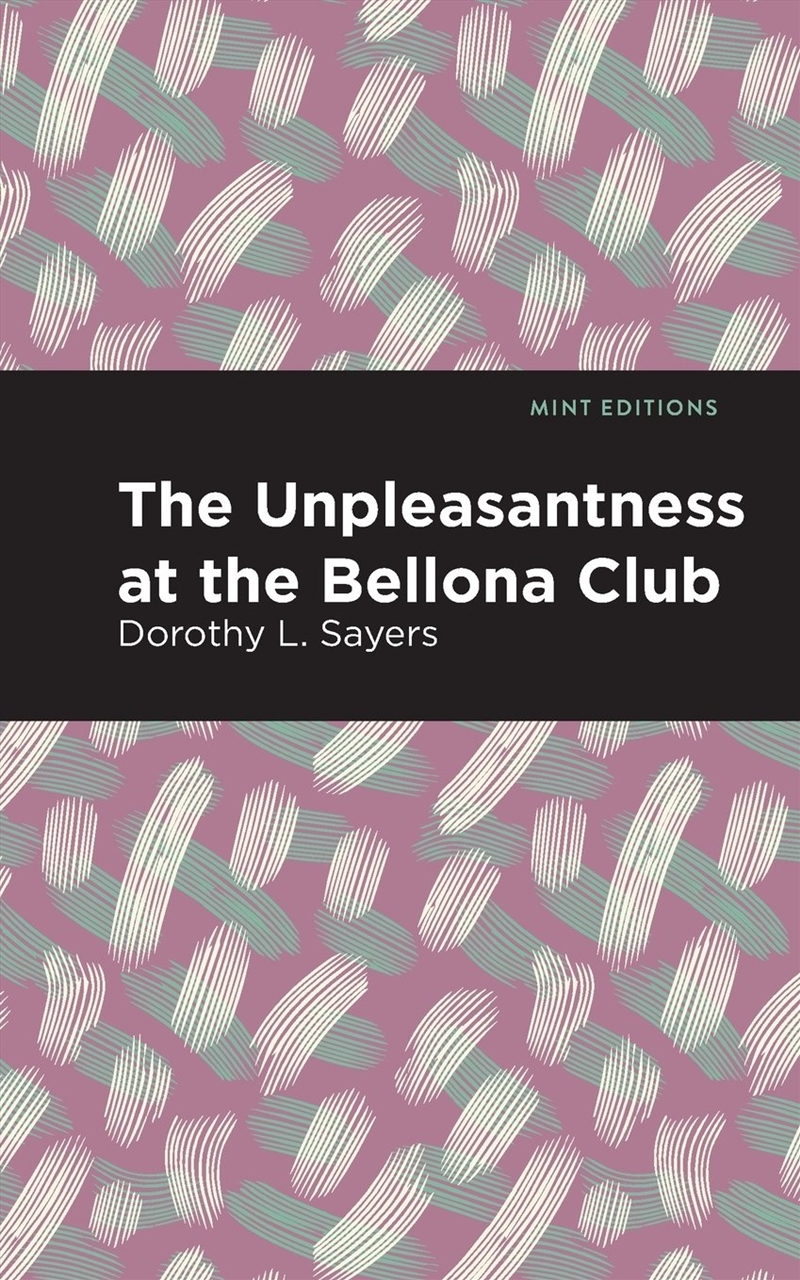 The Unpleasantness at the Bellona Club/Product Detail/Crime & Mystery Fiction