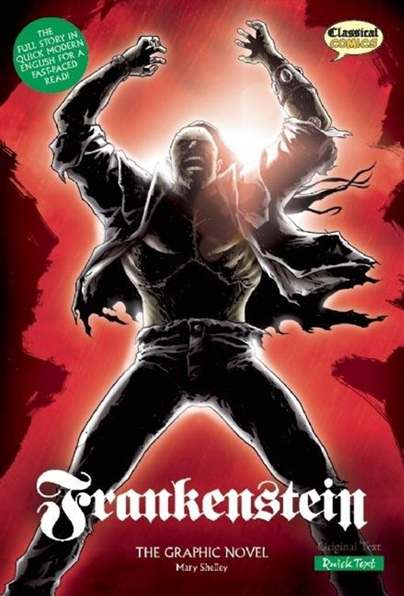 Frankenstein The Graphic Novel: Quick Text/Product Detail/General Fiction Books