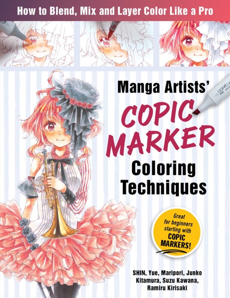 Manga Artists Copic Marker Coloring Techniques/Product Detail/Art