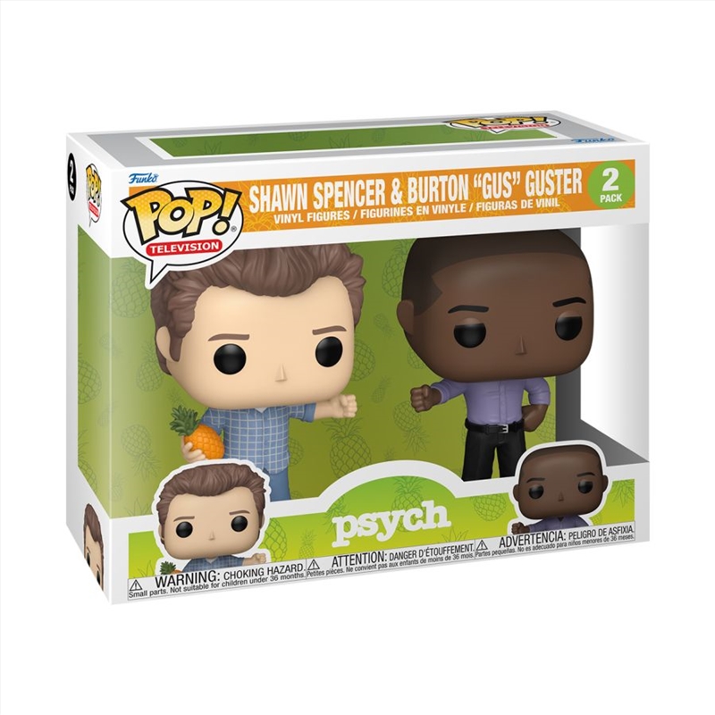Psych - Shawn & Gus Pop! Vinyl 2-Pack/Product Detail/TV