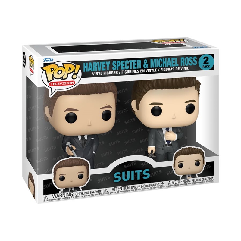 Suits - Harvey & Michael Pop! Vinyl 2-Pack/Product Detail/TV