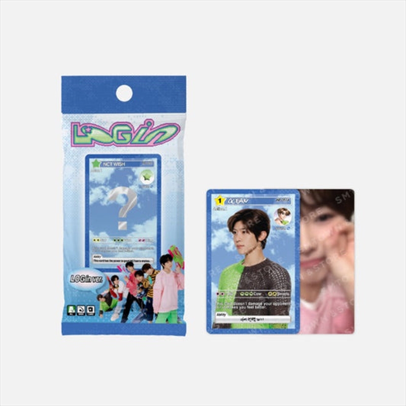 Nct Wish - Log In Asia Tour Official Md Random Trading Card Log In Ver/Product Detail/KPOP Merch