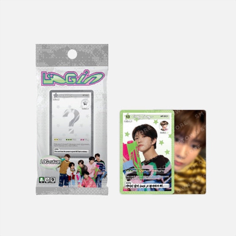 Nct Wish - Log In Asia Tour Official Md Random Trading Card Log Out Ver/Product Detail/KPOP Merch