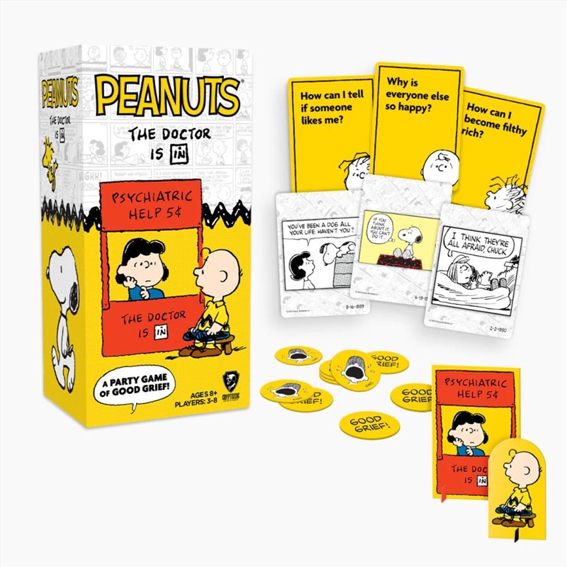 Peanuts - The Doctor is in Card Game/Product Detail/Card Games