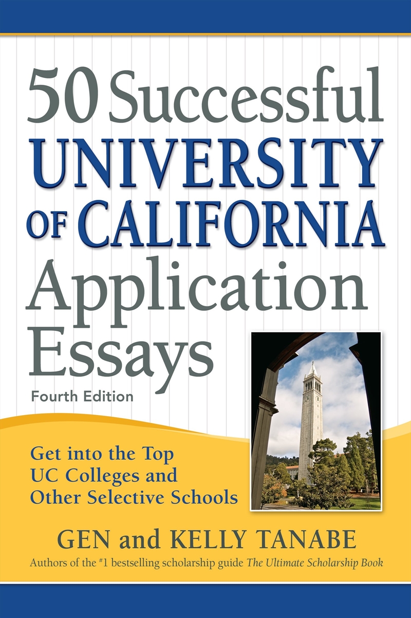 50 Successful University of California Application Essays/Product Detail/Education & Textbooks