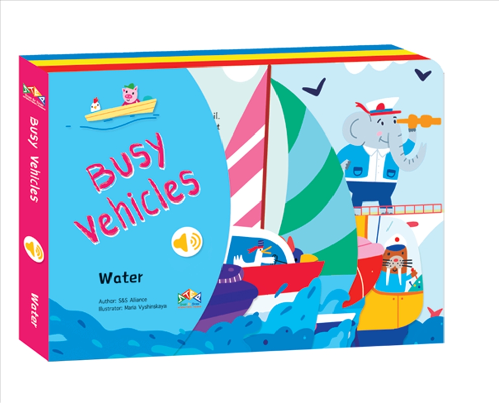 Busy Vehicles: Water/Product Detail/Early Childhood Fiction Books