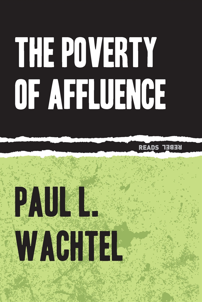The Poverty of Affluence/Product Detail/Psychology