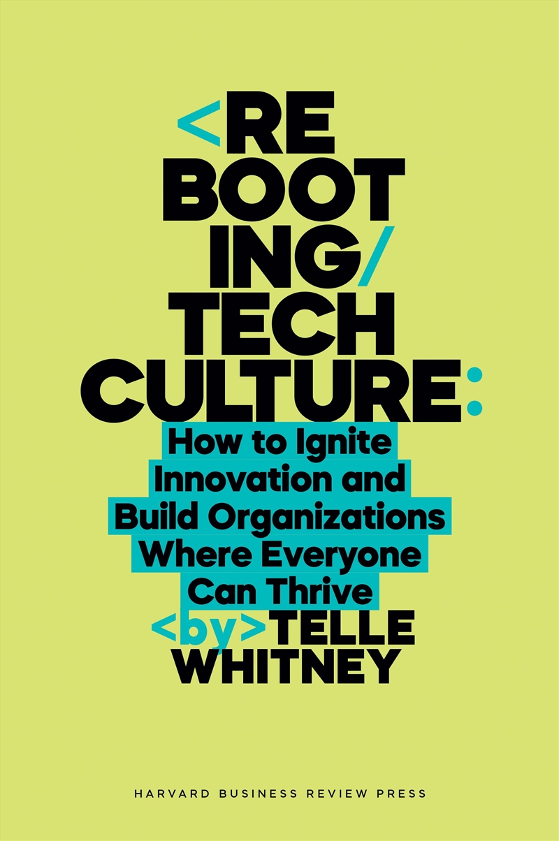Rebooting Tech Culture/Product Detail/Business Leadership & Management