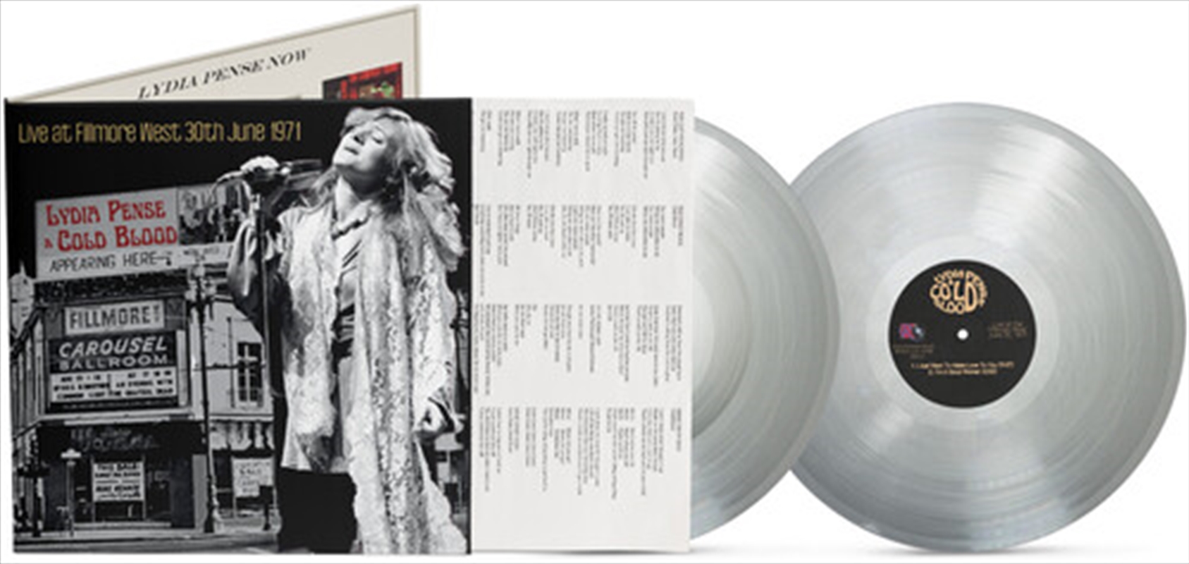 Live At Fillmore West - June 30 1971 - Silver Vinyl/Product Detail/Rock/Pop