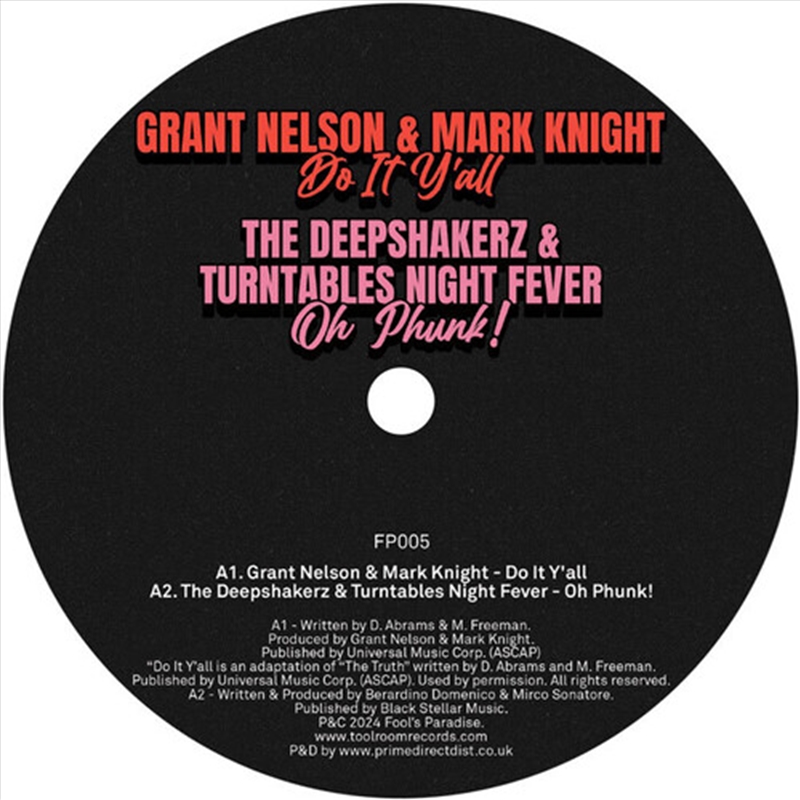 Fool's Paradise Sampler Vol . 4/Product Detail/Dance